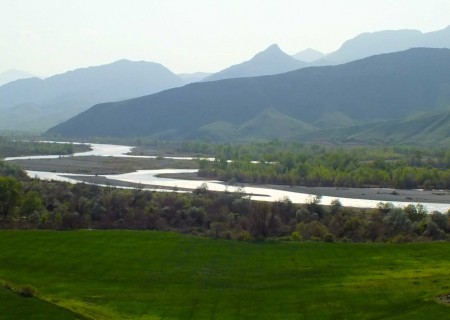 Aras border river